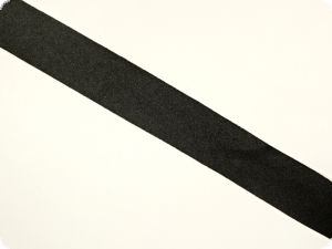  Foto: Nastro doppio raso nero  h.2,5 cm