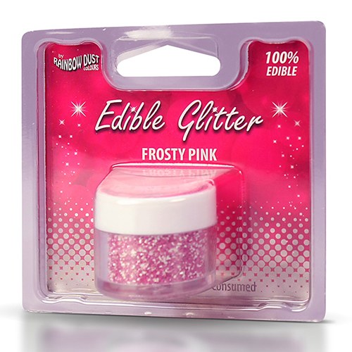  Foto: RD Edible Glitter -Frosty Pink- 5g