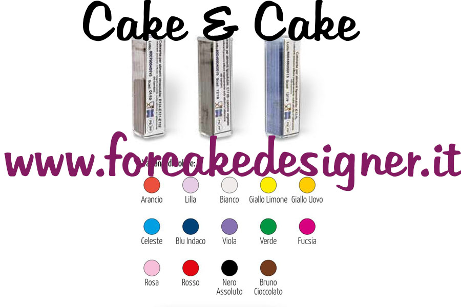  Foto: Cake&Cake - colorante in polvere fucsia 3 gr. senza glutine