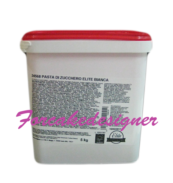  Foto: MODECOR ELITE Pasta di zucchero Bianca 5 Kg