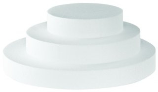  Foto: POLISTIROLO PER TORTE diametro 10X5H CM
