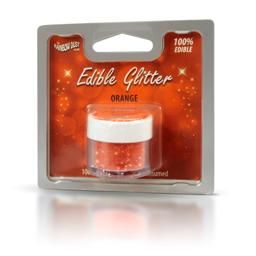  Foto: RD Glitter commestibile -orange- 5g