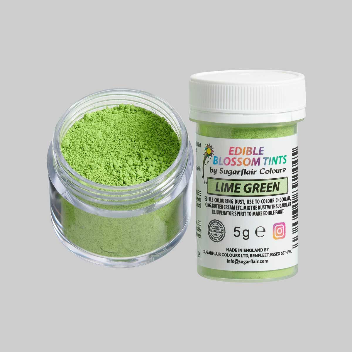  Foto: Sugarflair Blossom Tint Dust Lime 5g