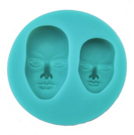  Foto: Stampo silicone Volti