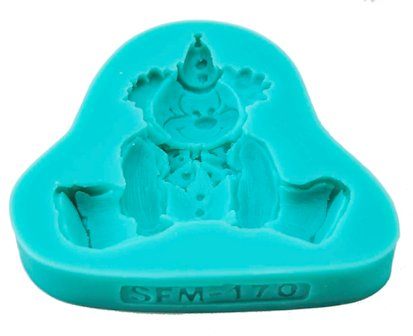  Foto: STAMPO SILICONE PAGLIACCIO