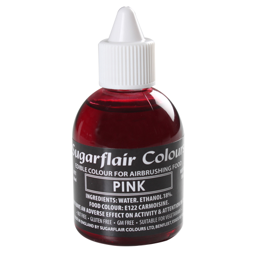  Foto: SUGARFLAIR - Colorante per aerografo rosa 60 ml.