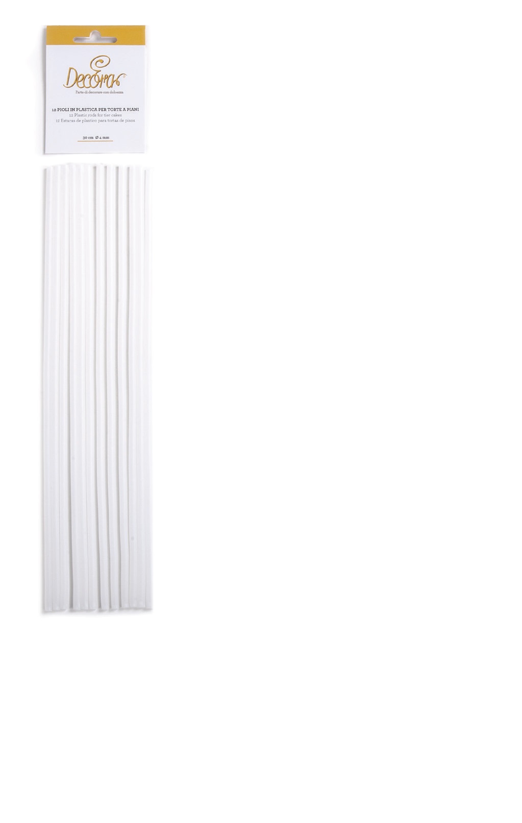  Foto: Pioli Decora 30CM Ã˜4mm NEUTRO