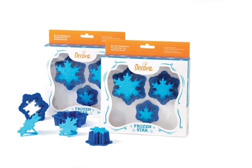  Foto: TAGLIAPASTA FROZEN STAR CON IMPRIMI-DECORI