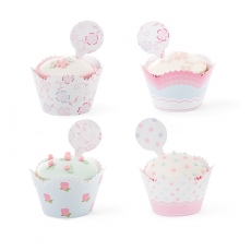  Foto: DECORA KIT CUPCAKES – FANTASIE FLOREALI