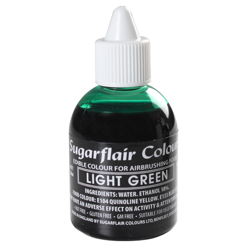  Foto: SUGARFLAIR - Colorante per aerografo light green 60 ml.