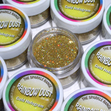  Foto: Rainbow Dust Sparkles Hologram gold 5 gr.