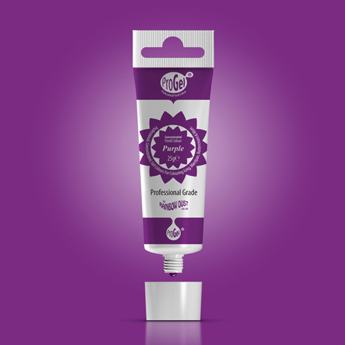  Foto: PROGEL COLORANTI PER ALIMENTI IN GEL CONCENTRATI - 25 G viola