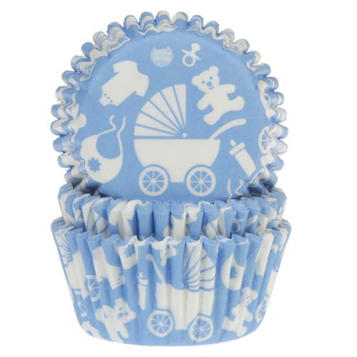  Foto: House of Marie Pirottini Cupcake baby blu - pk/50