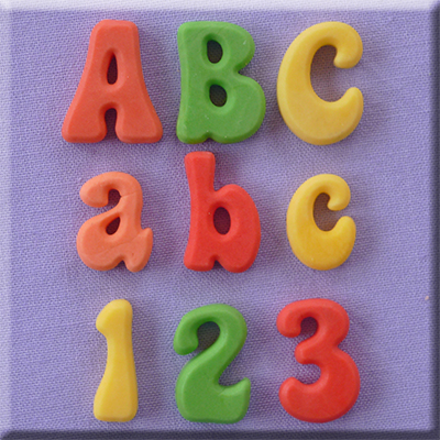  Foto: Alphabet M.-alfabeto e numeri cod.am0216