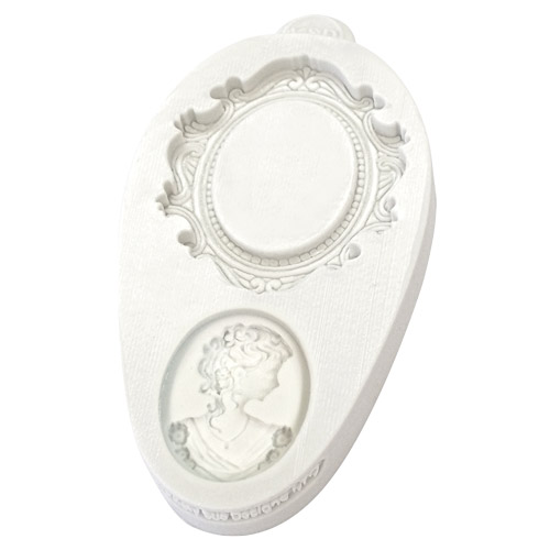  Foto: Katy Sue Mould Miniature Frames - Oval Cameo & Oval Frame 2