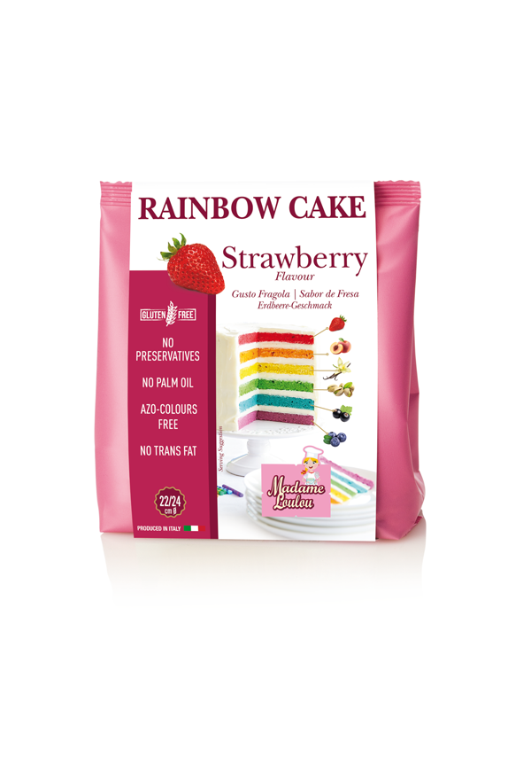  Foto: Madame Loulou- preparato per RAinbow Cake Fragola 100 gr