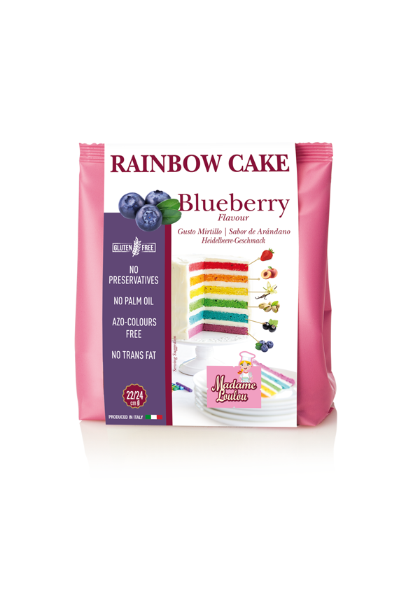  Foto: MAdame Loulou- preparato per RAinbow Cake Mirtillo 100 gr