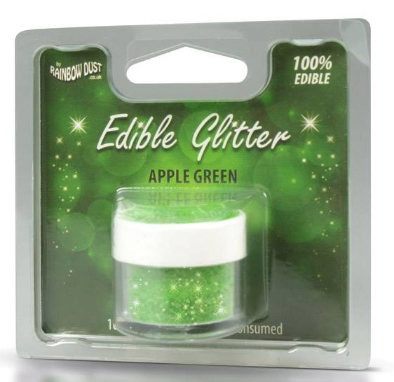  Foto: RD Glitter commestibile -holly green- 5g