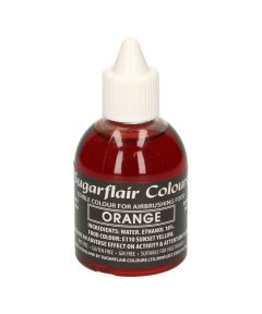  Foto: SUGARFLAIR - Colorante per aerografo arancione 60 ml.