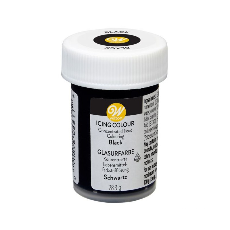  Foto: WILTON Colorante in Gel  NERO 28GR scad. dicembre 2024