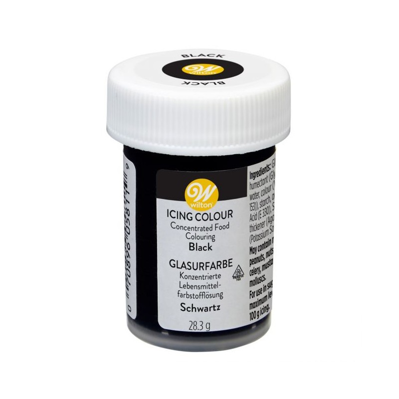  Foto: WILTON Colorante in Gel  NERO 28GR