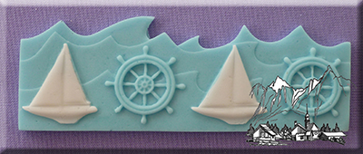  Foto: Alphabet moulds - Nautical Border