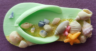  Foto: Alphabet moulds - Sandalo (mare)