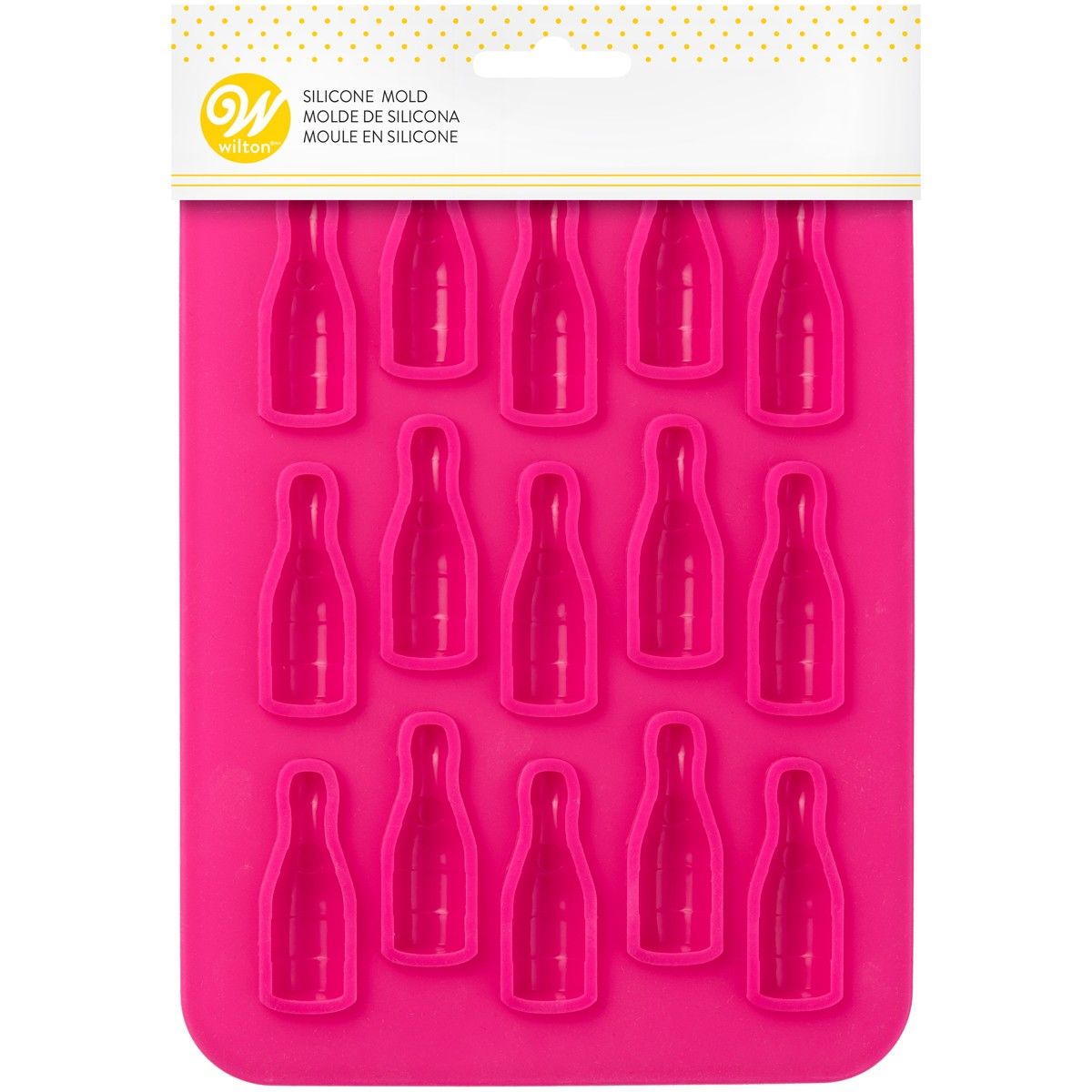  Foto: Wilton Stampo Candy Silicone -Bottigliette Vino Spumante-