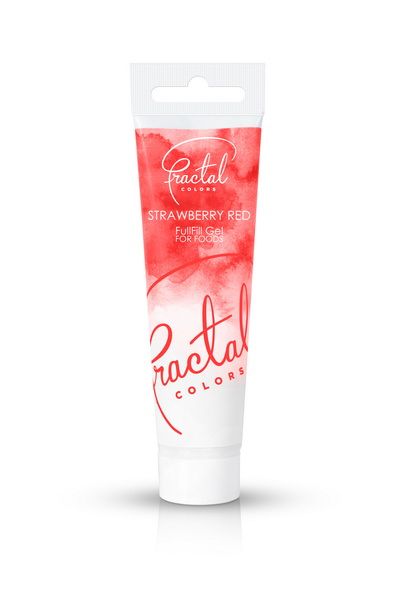  Foto: Fractal - colorante in gel strawberry red 30 gr.