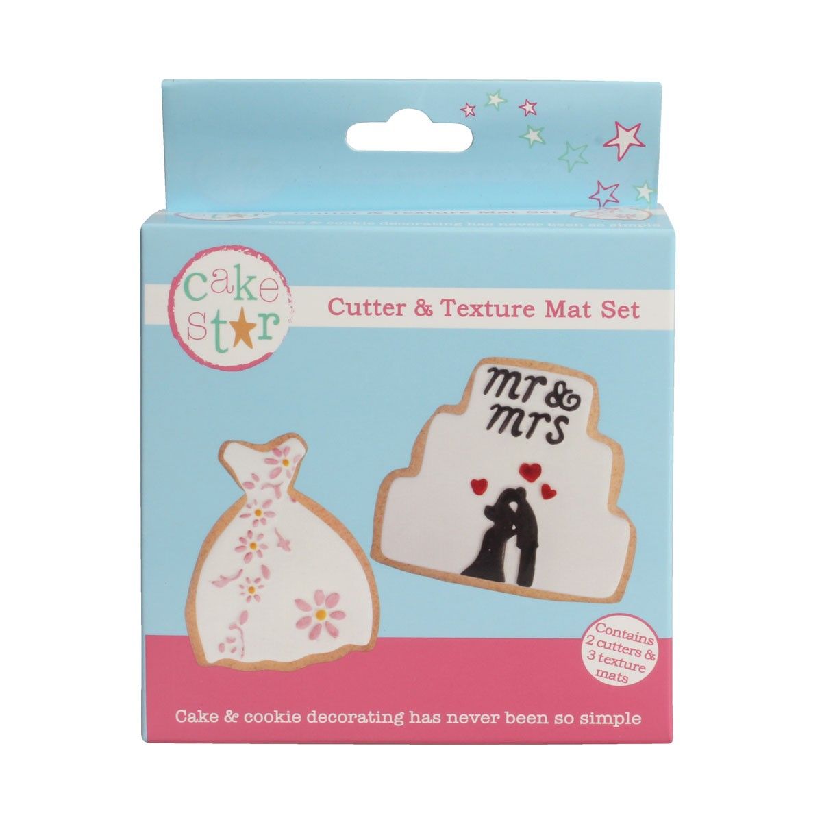  Foto: Cake Star Dress & Cake Cutters and Texture Mats set/5