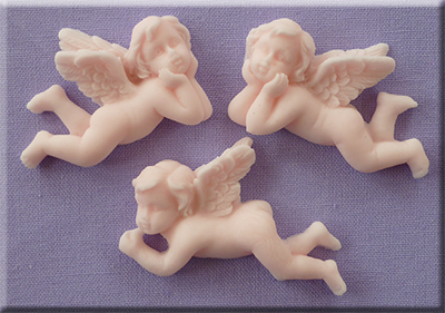  Foto: Alphabet Moulds Small Cherubs am0202