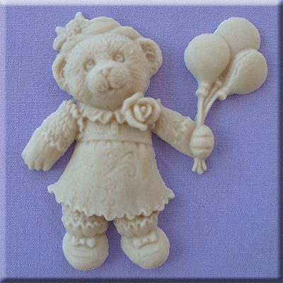  Foto: Alphabet moulds - Party Bear AM0199