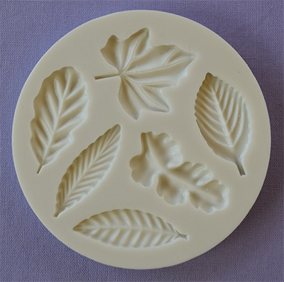  Foto: Alphabet moulds - Leaves Various am0263