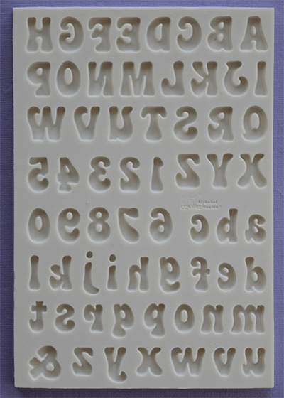  Foto: Alphabet moulds - Fun font small am0262