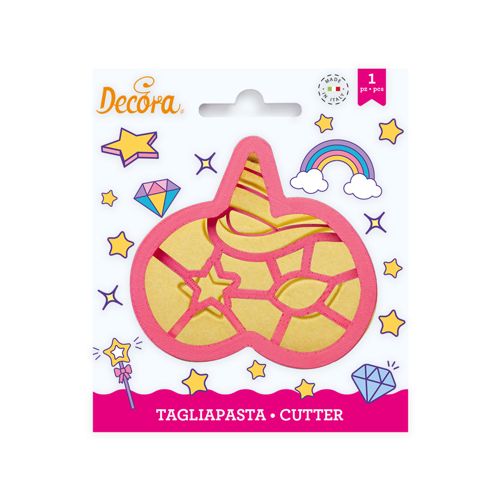  Foto: Decora - Tagliapasta maschera unicorno