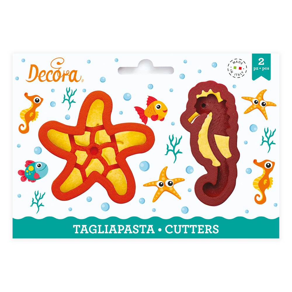  Foto: Decora Tagliapasta Animali Marini pz.2