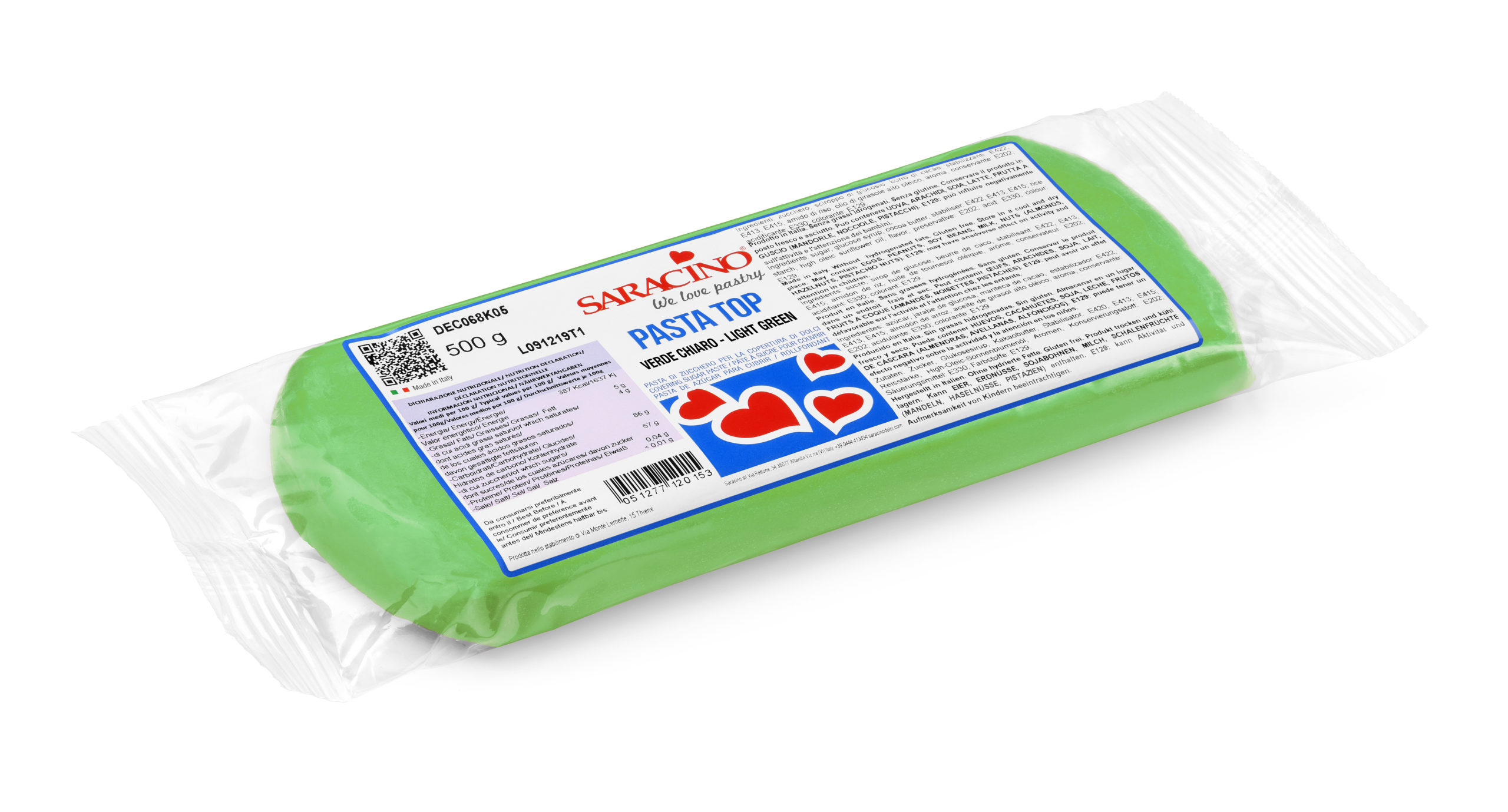  Foto: Saracino - Pasta Top Verde Chiaro 500gr