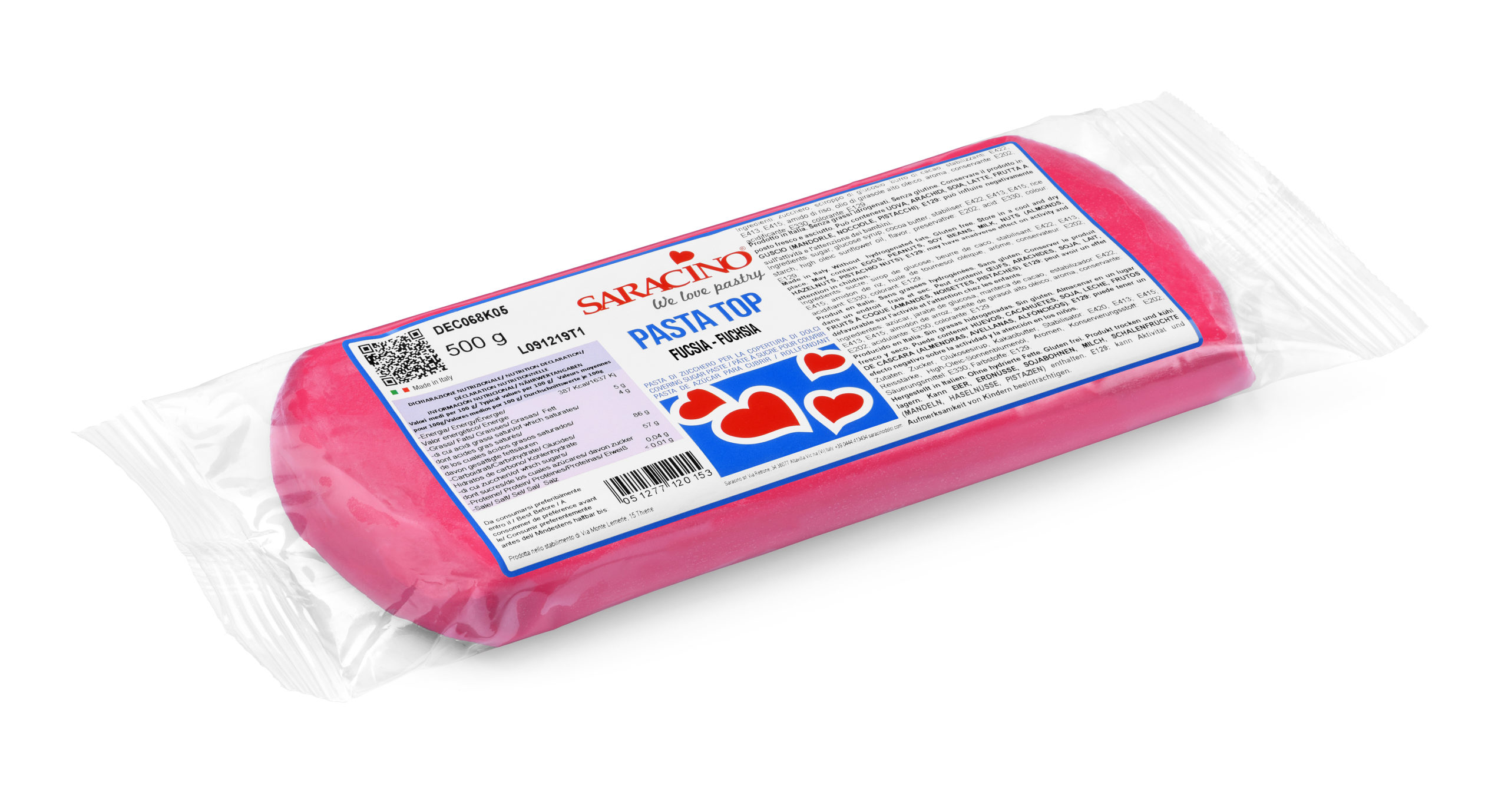  Foto: Saracino - Pasta Top Fucsia 500 gr