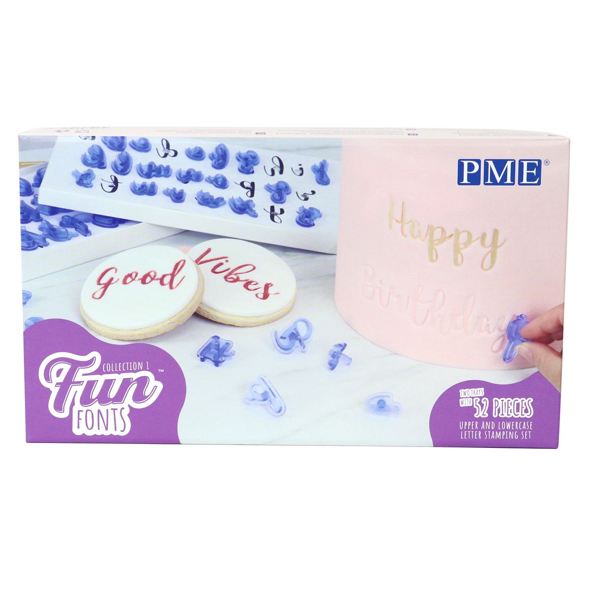  Foto: PME FUN FONTS ALFABETO - COLLEZIONE 1