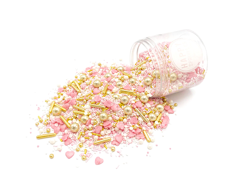 HAPPY SPRINKLES - PRINCESS DIARY - SENZA E171 90 gr