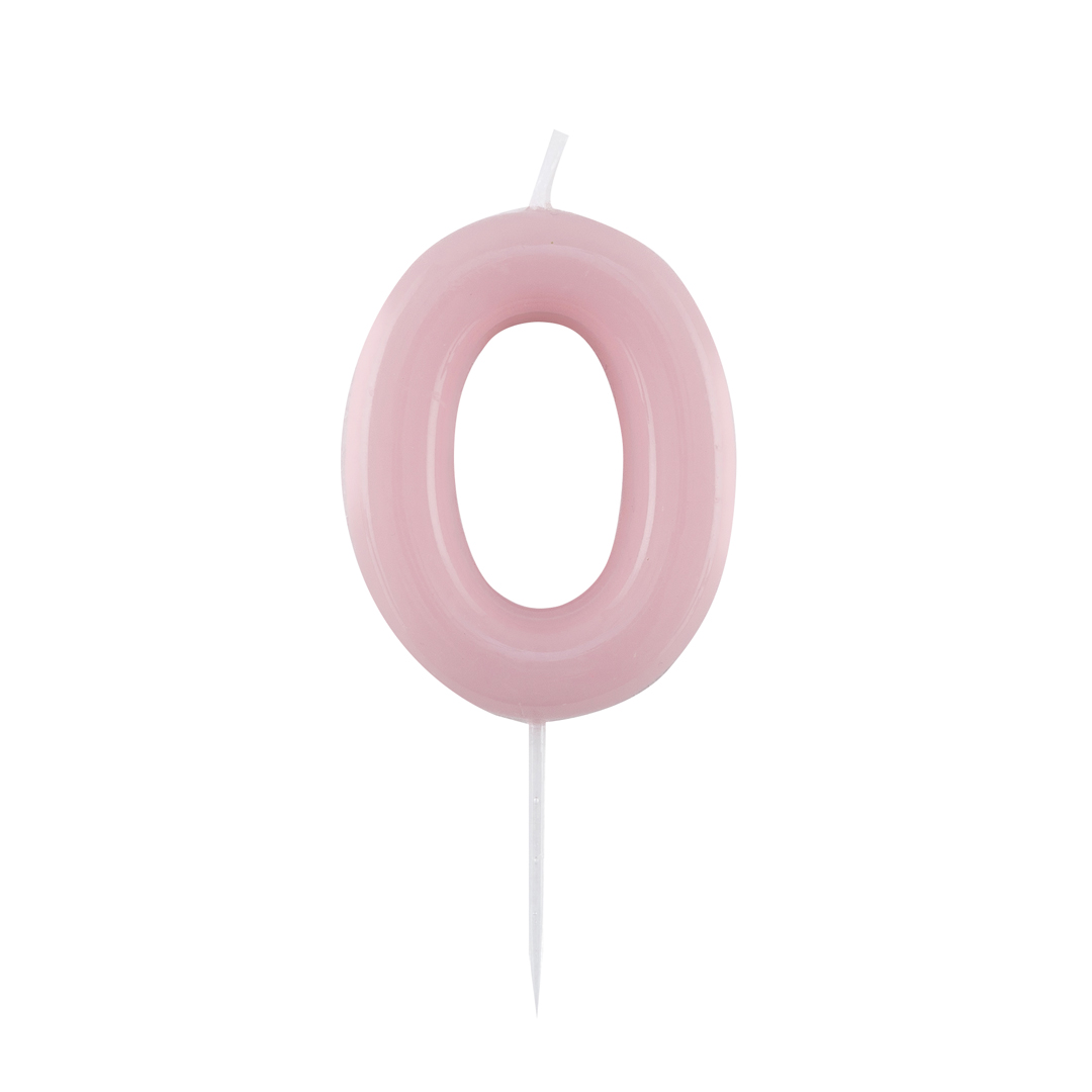  Foto: Givi - candelina glossy ROSA  0  h 10,5 cm