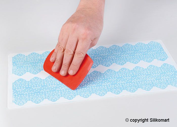 Tappetino in silicone Tricot Decor dentelle Silikomart