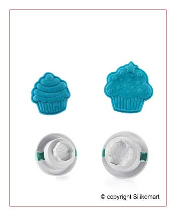  Foto: Tagliapasta 3D cutter cup cakes Silikomart