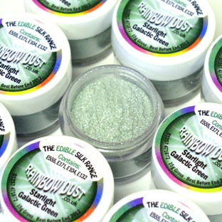  Foto: Colorante Starlight Rainbow Dust Galactic Green 3gr