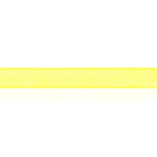  Foto: Nastro organza giallo 1cm X 1 metro